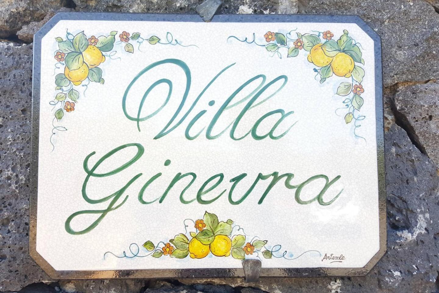 Villa Ginevra ซานตา เวเนรินา ภายนอก รูปภาพ